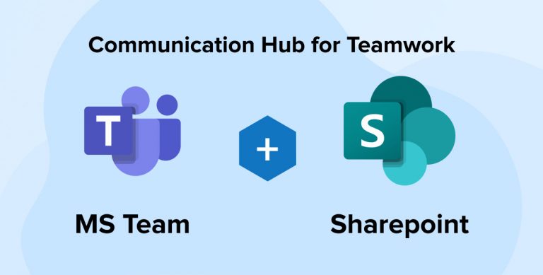 COMMUNICATION HUB FOR TEAMWORK – MICROSOFT TEAMS + SHAREPOINT ONLINE