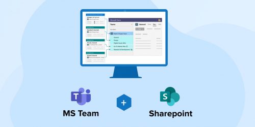 MS Team and SharePoint Online Site Association via The MS Team Tab 